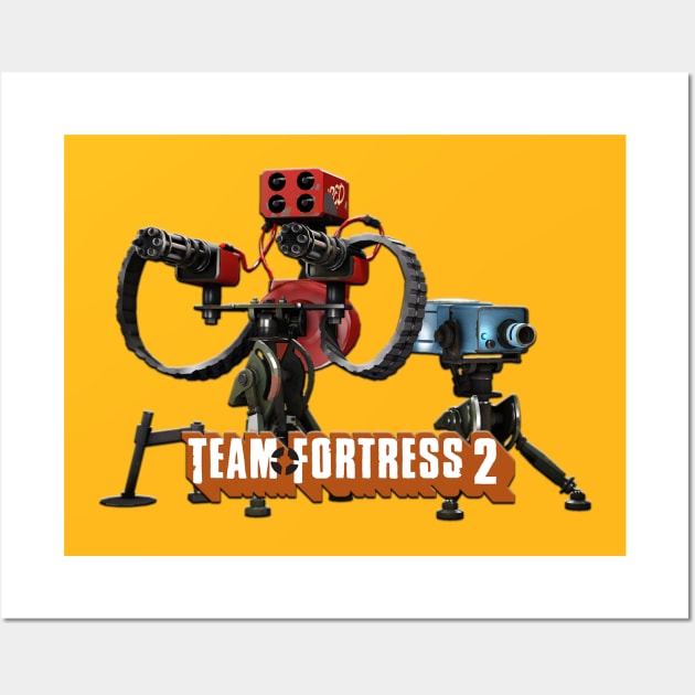 Team Fortress 2 Sentries Wall Art by DANJ16